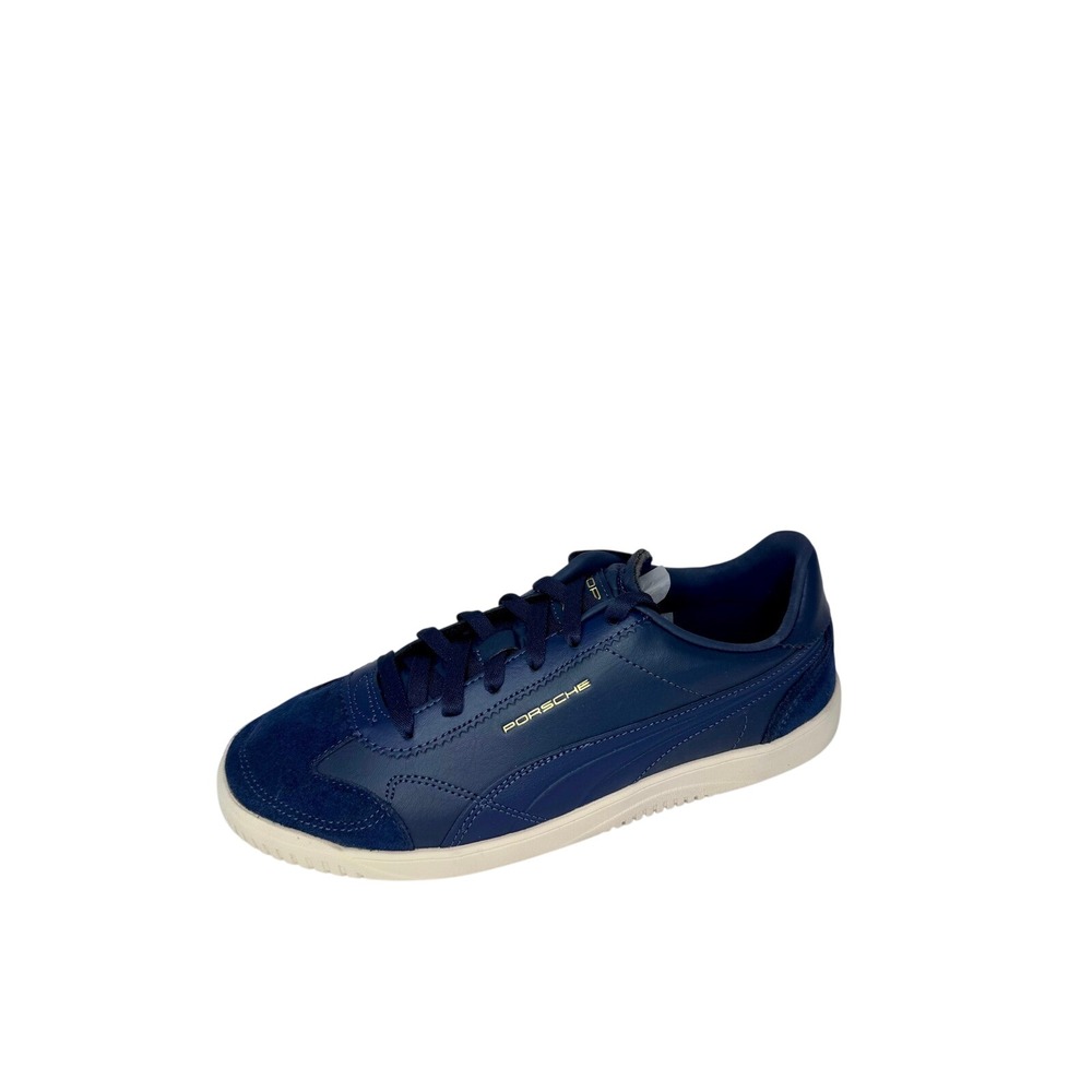Puma Porsche Club 5v5 Lux Navy Blue Alpine Snow Sneakers 309279 02 Mens 9.5